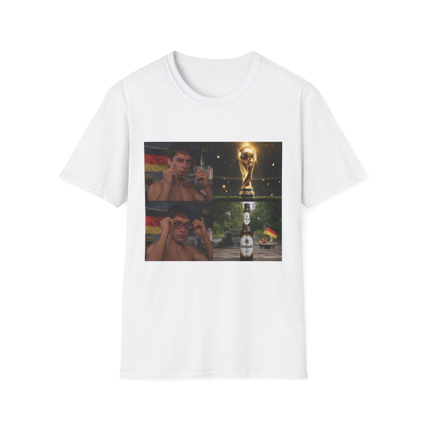 From World Cup Dreams to Beer Memes – Premium Unisex T-Shirt